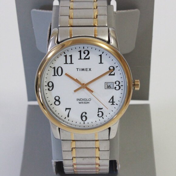 Timex Easy Reader Men's Quartz Watch With Expansion Bracelet 35mm - Picture 3 of 12